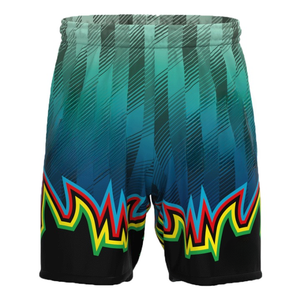 Pantalones cortos de voleibol de rendimiento avanzado Tela transpirable Diseño moderno Comfort Fit Impreso Technics Opciones al por mayor disponibles - Product Image 4