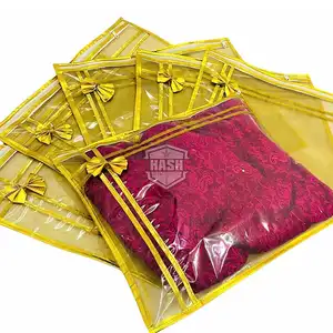 Suit Packing 10 Piece Flower Saree Cover Packing bags or Wardrobe Storage or Gifting in new Style and quality