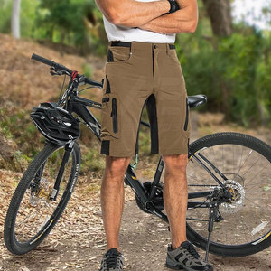 Men's <b>Cycling</b> <b>Shorts</b> Quick Dry Breathable Anti-Bacterial Eco-Friendly <b>Padded</b> Liner Brown Regular Fit <b>Short</b> Length - Product Image 5