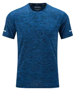 Jersey Camisas reflectantes Tac tical OutdoorT-Camisas Logotipo personalizado Ligero Casual Secado rápido Camiseta deportiva de verano para hombres