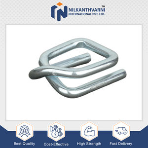 Suministro directo de fábrica Venta caliente Uso de embalaje de carga Flejado de hebilla de alambre galvanizado GI recubierto de zinc plateado en 13-40MM - Product Image 6