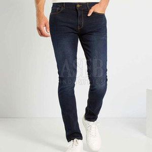 ¡Novedad de 2024! Pantalones vaqueros para hombre, estilo informal, tela de algodón de talla grande, OEM personalizable - Product Image 1