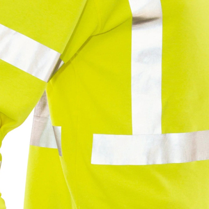 Vente en gros 100% vêtements de travail en polyester t-shirt réfléchissant pour hommes pour la construction et la sécurité routière vêtements t-shirt pour hommes haute visibilité - Product Image 6