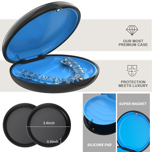 Smilestar nhà máy lưu giữ trường hợp Tương thích với invisalign biểu tượng tùy chỉnh hàm răng giả aligner trường hợp và chủ lưu giữ trường hợp - Product Image 3