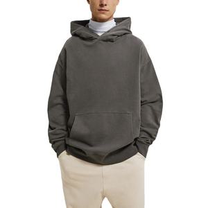 Sudadera con Capucha Personalizada para Hombre, de Algodón Grueso, Color Sólido, para Gimnasio y Ropa Urbana - Product Image 5
