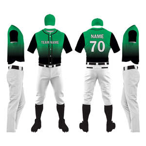Ensemble de maillot et pantalon de baseball entièrement personnalisé imprimé, conception de logo personnalisée, haute qualité, séchage rapide, respirant, 100% polyester - Product Image 5