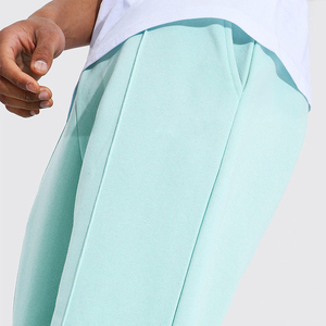 Men's Trendy Casual Flared 100% Polyester <b>Trousers</b> Eco-Friendly Quick Dry Breathable Various Colors Designs Customized Mid Waist - Product Image 3