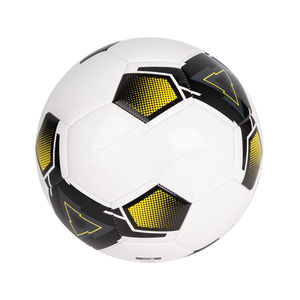 Ballon de football pakistanais professionnel OEM ballon de match de football cousu à la machine en cuir PU taille 5 ballons de football tendance - Product Image 3