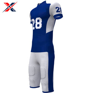 เสื้อฟุตบอลอเมริกันสำหรับผู้ใหญ่ ผลิตจากโพลีเอสเตอร์ 100% พิมพ์ลายแบบซับลิเมชั่นตามสั่ง ออกแบบโลโก้ของคุณเอง คุณภาพทนทาน สินค้ามาใหม่ - Product Image 2