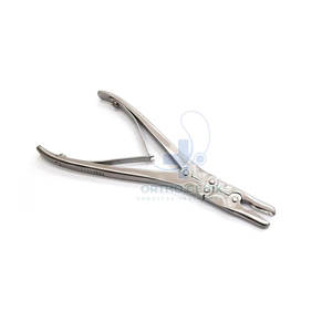 Fórceps quirúrgico para morder huesos Instrumentos de acero inoxidable de doble acción Fórceps médicos para morder huesos - Product Image 1