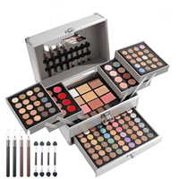 Kits de maquillage complets très vendus, logo personnalisé, trousse de maquillage tout-en-un, ensemble professionnel