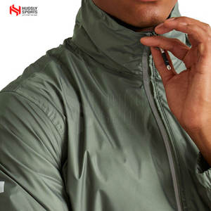 Style unique Vêtements décontractés Hommes Veste de pluie Imperméable Hommes Veste de pluie Service OEM Street Wear Hommes Veste de pluie - Product Image 5