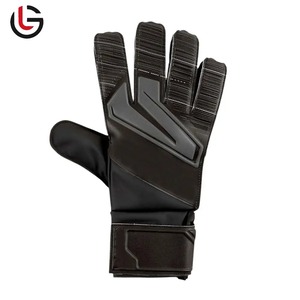 GLOBAL LEATHER Leather Goalkeeper Gloves with Fingertips Adult Children Thick Latex Smooth Football Training Four Seasons - Product Image 2