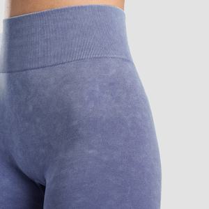 Top qualité 100% coton Gym entraînement femmes Leggings meilleure vente Fitness porter taille adulte femmes taille élastique Yoga Leggings - Product Image 4