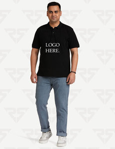 Nuevo estilo, camisetas Polo de alta calidad para hombre, 100% algodón, 150-220gsm, Impresión de logotipo personalizado, uniforme de trabajo escolar, camisetas Polo de verano - Product Image 2