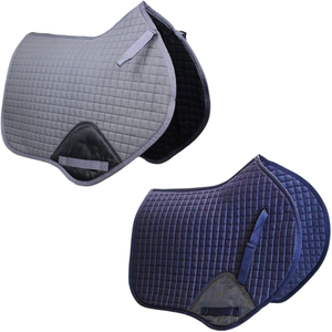 Grandes tendances Tailles personnalisées Tapis de selle équestre tout usage Coussinets de dressage matelassés pour sauter Fermer Turbine à cheval en acier et métal - Product Image 4