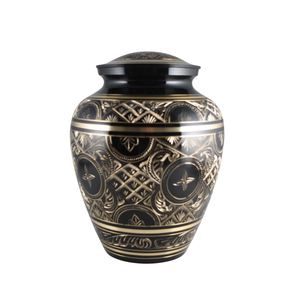 Handmade <b>Large</b> <b>Urns</b> For Human Ashes Funeral Supplies Metal <b>Urn</b> Cremation Handicraft In India With Top Quality - Product Image 2