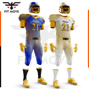 ใหม่แฟชั่นอเมริกัน 7v7 ชุดคอมโบชุดขายส่งปากีสถานทําแพ็ค duffle ฟุตบอลป้องกันรังสียูวีระบายอากาศที่กําหนดเองอย่างเต็มที่ - Product Image 6