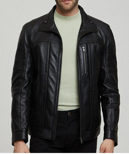 Chaqueta de cuero personalizada Unisex más vendida Calidad superior Todos los tamaños y colores Temporada de invierno Venta al por mayor Disponible - Product Image 3