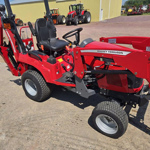 รถตัดหญ้า Massey Ferguson ขับเคลื่อน 4 ล้อ พร้อมที่ตักดิน รถแทรกเตอร์ขนาดเล็ก อุปกรณ์การเกษตร ขายส่งราคาโรงงาน - Product Image 2