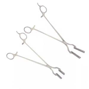 Stainless Steel Manual <b>Instruments</b> Purse <b>String</b> Suture Clamp Laparoscopy Forceps High Quality CE Certified by Surgiright - Product Image 2