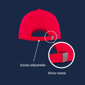 Gorra de béisbol unisex personalizable al por mayor sombreros elegantes ajustables en diferentes tamaños y colores de tela con precio barato - Product Image 5