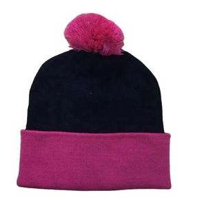 Bonnet en tricot acrylique doux et chaud de qualité supérieure pour enfants, bonnet d'hiver pour tout-petits et bébés, broderie personnalisée imprimée - Product Image 1
