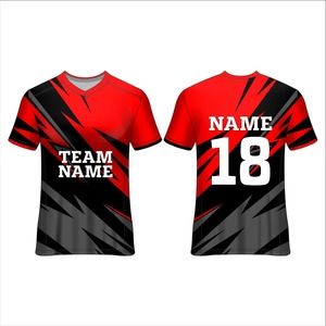 Vente en gros de vêtements de sport pour l'industrie de motifs personnalisés T-shirt de performance léopard imprimé T-shirt de sublimation personnalisé - Product Image 1