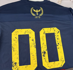 Maillot de football unisexe en maille rose, coupe ample, respirant, avec impression de numéro, haut d'entraînement athlétique léger, effet 3D en relief - Product Image 6