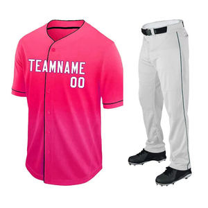 Uniformes de Béisbol y Sóftbol Sublimados con Diseño Personalizado al por Mayor, Ropa Deportiva de Entrenamiento para Equipos en Oferta a Precio Económico - Product Image 3