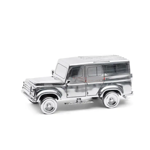 Excellente conception voiture Sculpture couleur argent école bureau décoratif meilleure qualité décor à la maison objet métal Sculptures - Product Image 1