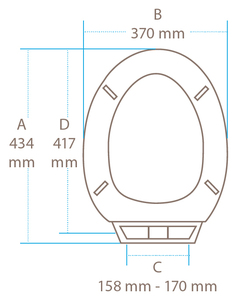 Sedile WC modello Athens (CA-62556) - Product Image 2