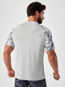 Camiseta Deportiva de Secado Rápido para Hombre, Transpirable, de Alto Rendimiento, para Gimnasio y Running, Ropa Deportiva al por Mayor - Product Image 2