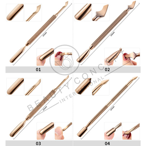 Herramienta Profesional de Precisión para Empujar Cutículas, Instrumento de Acero Inoxidable de Doble Extremo para el Cuidado de las Uñas, para Eliminar Cutículas y Limpiar Uñas - Product Image 4