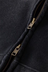 2025 Batik épais poids lourd teint par pulvérisation couleur Asid lavage polaire à capuche pour l'hiver chandails de haute qualité - Product Image 6