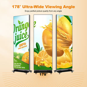 Señalización Digital de Alto Brillo y Pantalla LED, Tótem con Soporte para Carteles LED, Pantalla LED para Publicidad y Marketing - Product Image 3