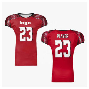 Precio barato MOQ bajo nuevo diseño Sublimación personalizada Camiseta de fútbol americano en blanco Uniforme de fútbol americano juvenil al por mayor - Product Image 4