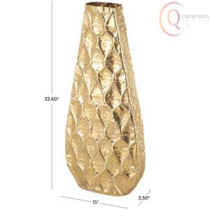 Jarrón Decorativo de Metal Hecho a Mano, Sofisticado, Ligero y de Alta Calidad para Uso en Hogares Modernos y Clásicos, Restaurantes - Product Image 4