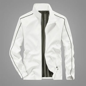 C Personalizar Diseño elegante Trajes de sudor al por mayor Cremallera de calidad superior Conjunto de 2 piezas 100% Algodón Stand Collar Chándales - Product Image 4