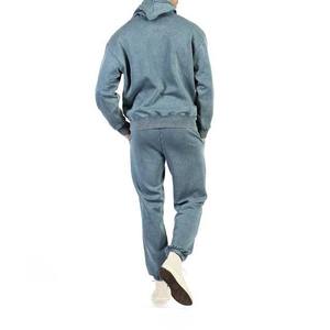 Survêtement délavé à l'acide de qualité supérieure pour hommes en gros Stone Wash personnalisé 2 pièces décontracté 100% coton costumes conception personnalisée - Product Image 5
