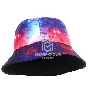 หมวกถังแบบซับลิเมชันใช้ได้ทั้งชายและหญิงหมวกสตรีทแบบถังทำจากปากีสถานสำหรับ2025 - Product Image 4