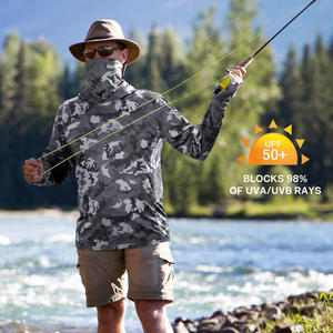 Logotipo profesional Personalizado Impreso Calidad fina Servicios OEM Precio razonable Último estilo Sublimación Pesca Sudadera con capucha - Product Image 6