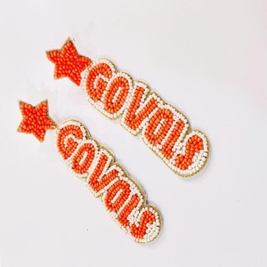 Pendientes colgantes de gota con cuentas de miel personalizados con cuentas de cristal de diamantes de imitación indios de moda 2025 para ropa de fiesta y ropa informal - Product Image 4