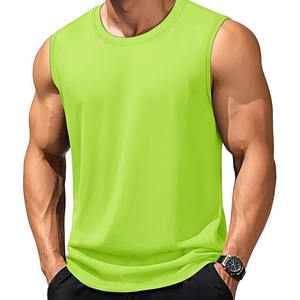 Chaleco deportivo sin mangas para hombre, camiseta sin mangas para entrenamiento de gimnasio, ropa deportiva transpirable de secado rápido para correr y entrenar - Product Image 1