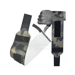 Bandes de poignet en néoprène de haute qualité pour la musculation - Écologiques et respirantes, fabriquées au Pakistan - Product Image 2