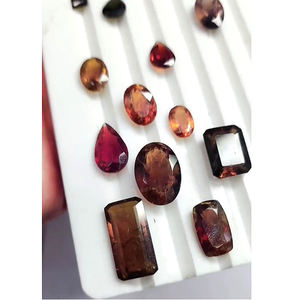 พลอยทัวร์มาลีนธรรมชาติหลายลูกแพร์รูปไข่ขนาด10-20มม. ขนาด4ชิ้นตัดเป็นรูปสี่เหลี่ยมผืนผ้า179 CTS Lot Iroc - Product Image 2