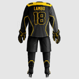 Ropa de hombre vendedora caliente uniforme de hockey sobre hielo logotipo personalizado uniforme de hockey sobre hielo de hombre - Product Image 3