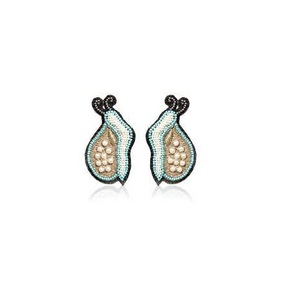 Pendientes de Bordado de Diseño Premium Hechos a Mano, Forma Personalizada de Alta Calidad para Niñas y Mujeres, Nuevo Diseño, Precio Económico - Product Image 4