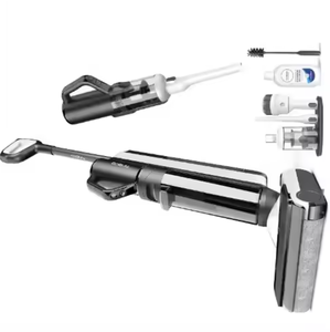 B0C8T VMN Smart Sensor Stainless Steel Lightweight Wet/<b>Dry</b> Electric Vacuum <b>Mop</b> Zero Tangle Technology - Product Image 2