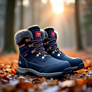 Snow Boots Caribe GTX Size 45 Navy/Blue Velour <b>Mesh</b> GORE-TEX Lining Meindl - Product Image 3